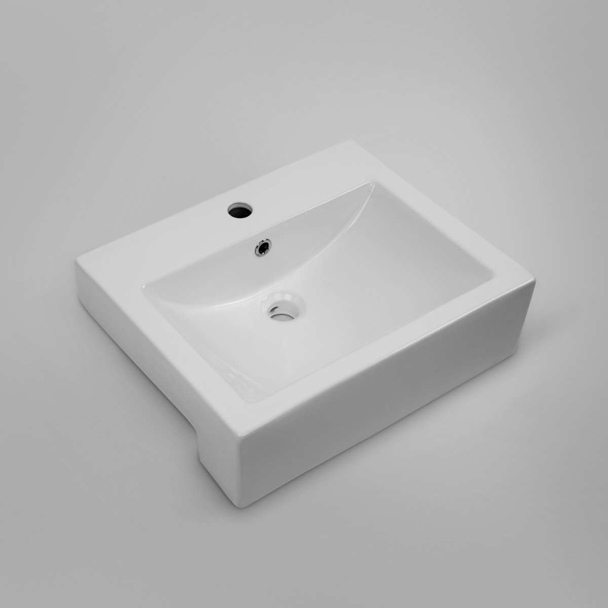 FABBRIS II Semi Recess Square Basin Basins ECT