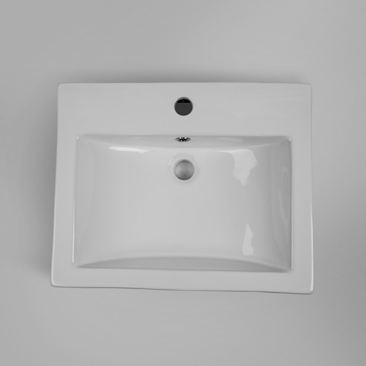 FABBRIS II Semi Recess Square Basin Basins ECT