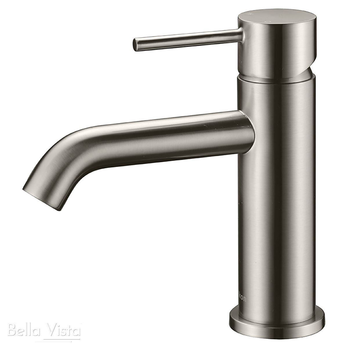 Hali Basin Mixer Brushed Nickel Tapware Bella Vista