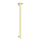 Heated Vertical Towel Rail 900MM Brushed Gold Accessories Nero