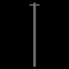 Heated Vertical Towel Rail 900MM Graphite Accessories Nero