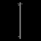 Heated Vertical Towel Rail 900MM Graphite Accessories Nero