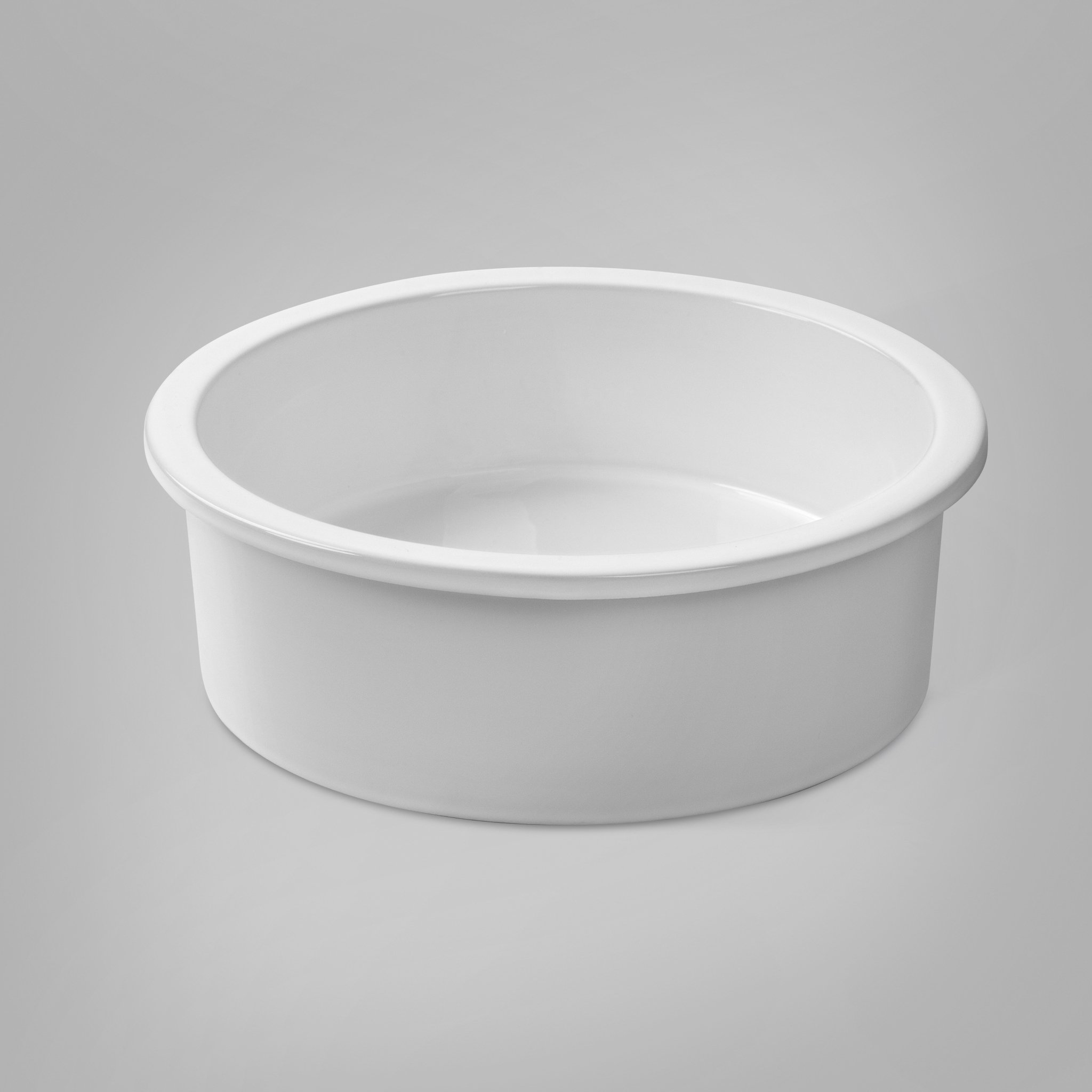 JESS 42 Round Basin Inset Gloss White Basins Arova