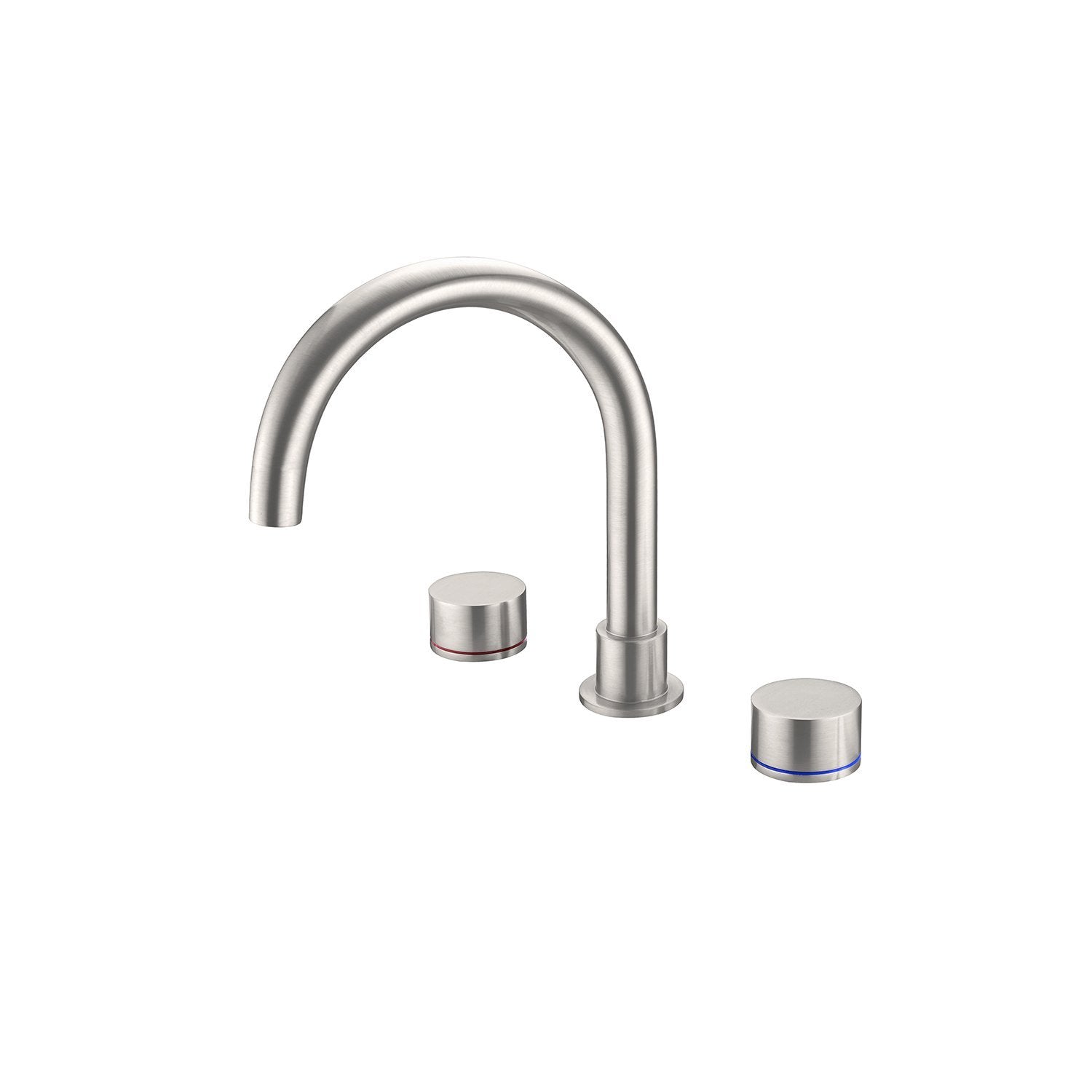 KARA Bath Set BRUSHED NICKEL YSW2117-03-BN Tapware Nero