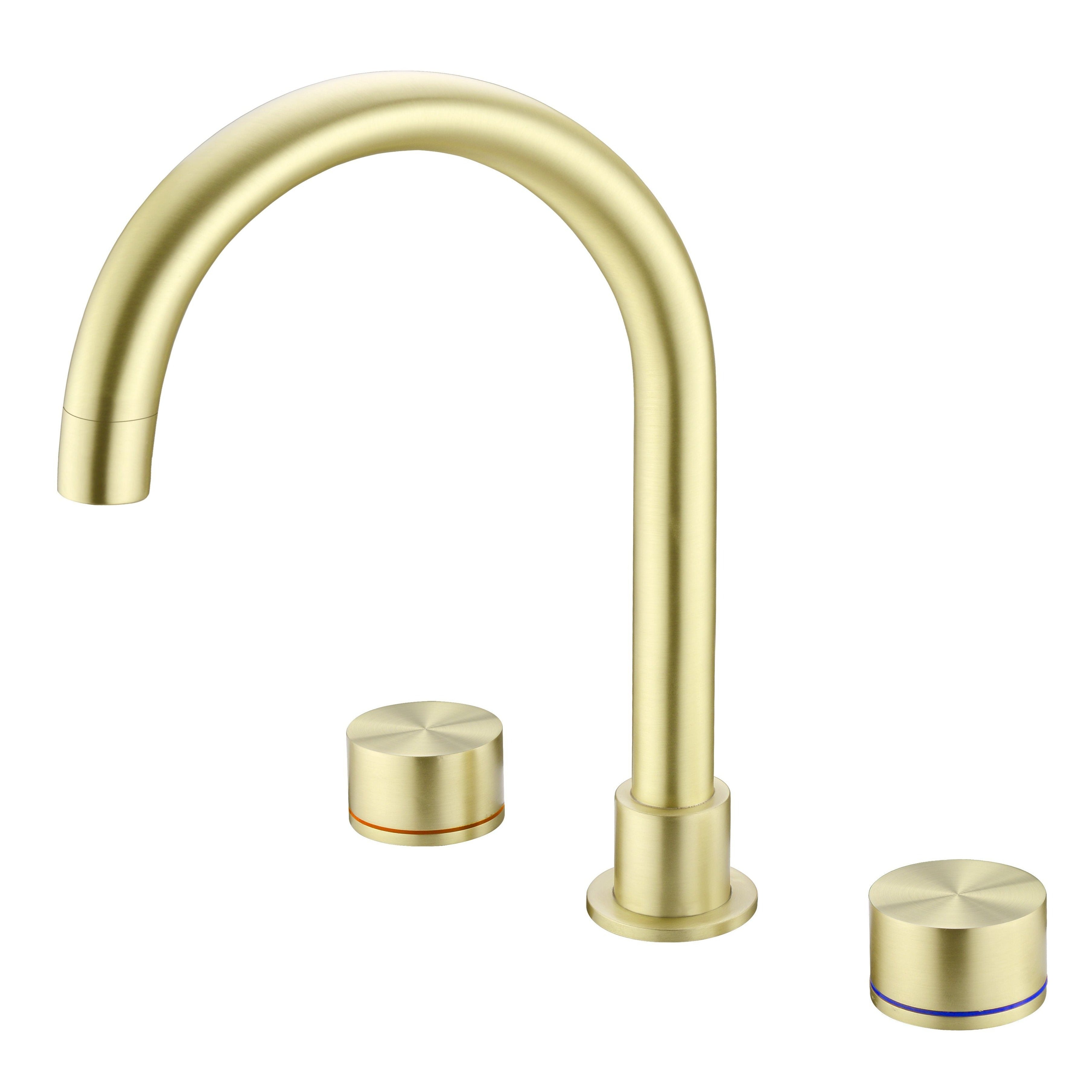 KARA Kitchen Set BRUSHED GOLD YSW2117-07-BG Tapware Nero