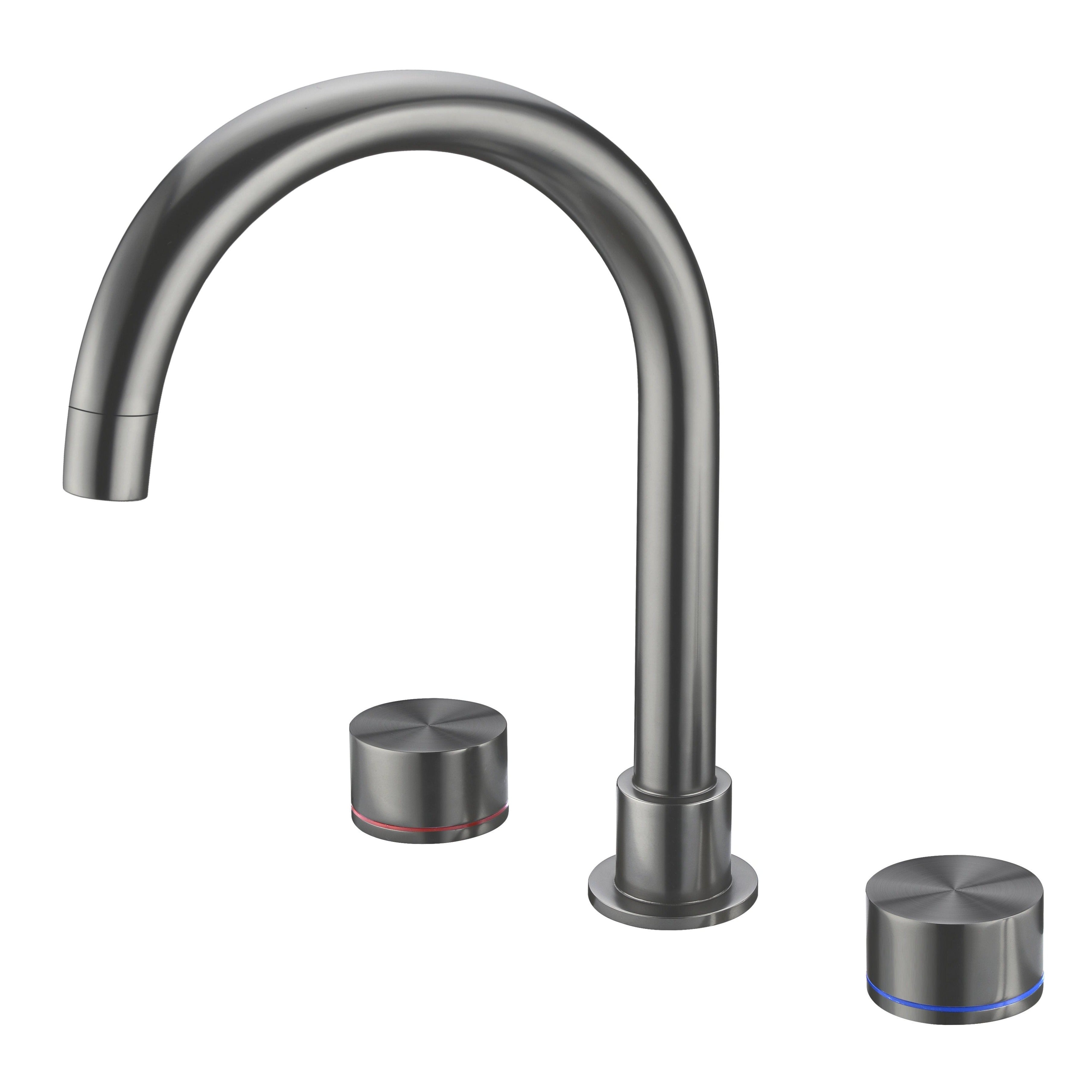 KARA Kitchen Set GUN METAL YSW2117-07-GM Tapware Nero