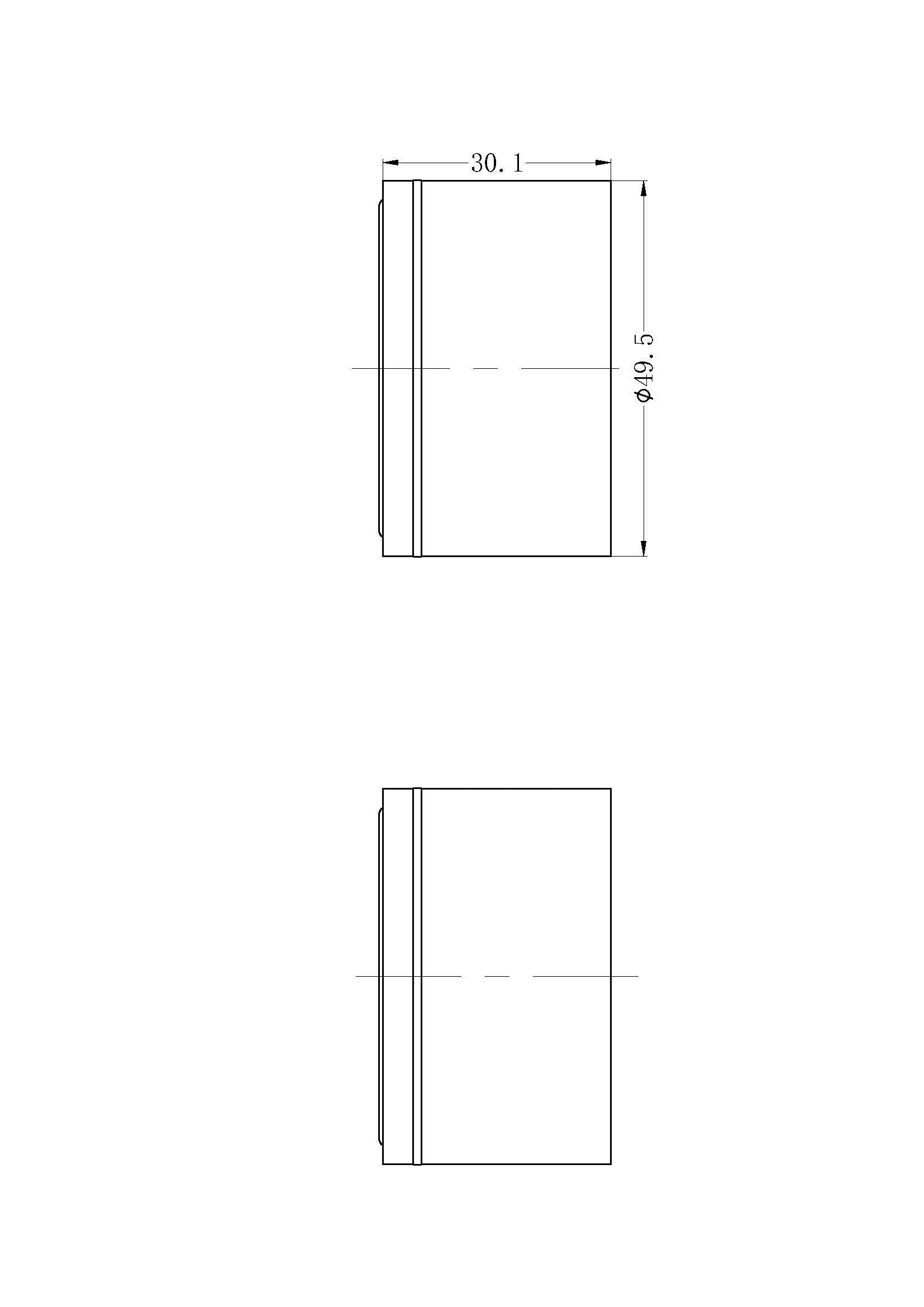 KARA Wall Top Assemblies Gun Metal YSW2117-09-GM Accessories Nero