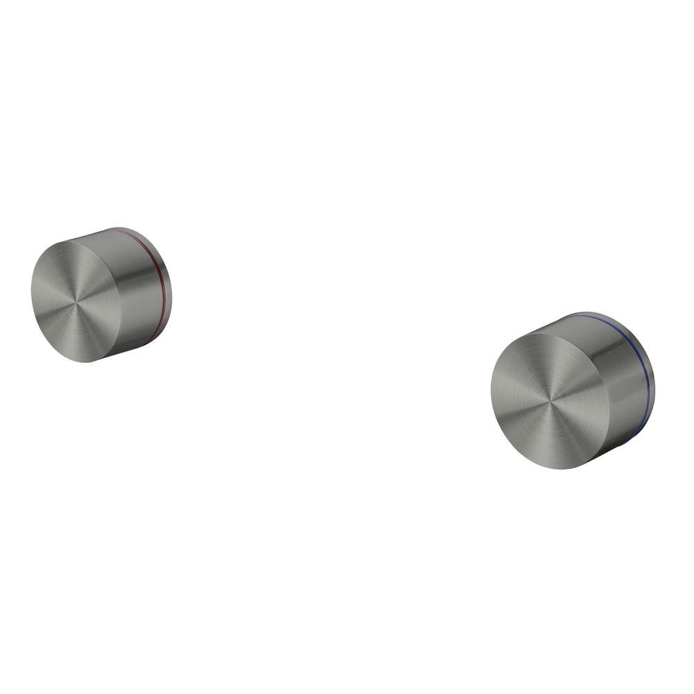 KARA Wall Top Assemblies Gun Metal YSW2117-09-GM Tapware Nero