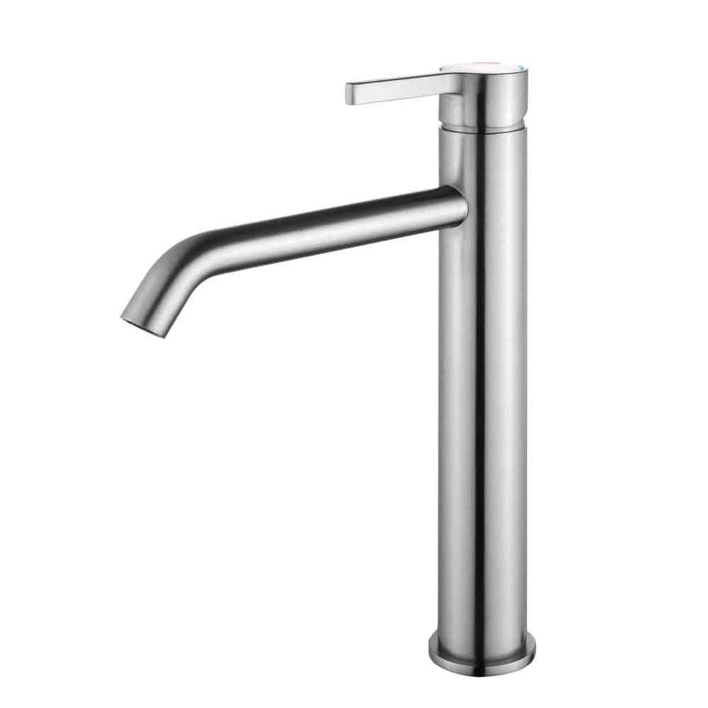 KENZO High Basin Mixer in Brushed Nickel Tapware ECT