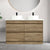 Kingston 120cm Bathroom Vanity Double Bowl Vanities & Mirrors Arova Ceramic Top - 