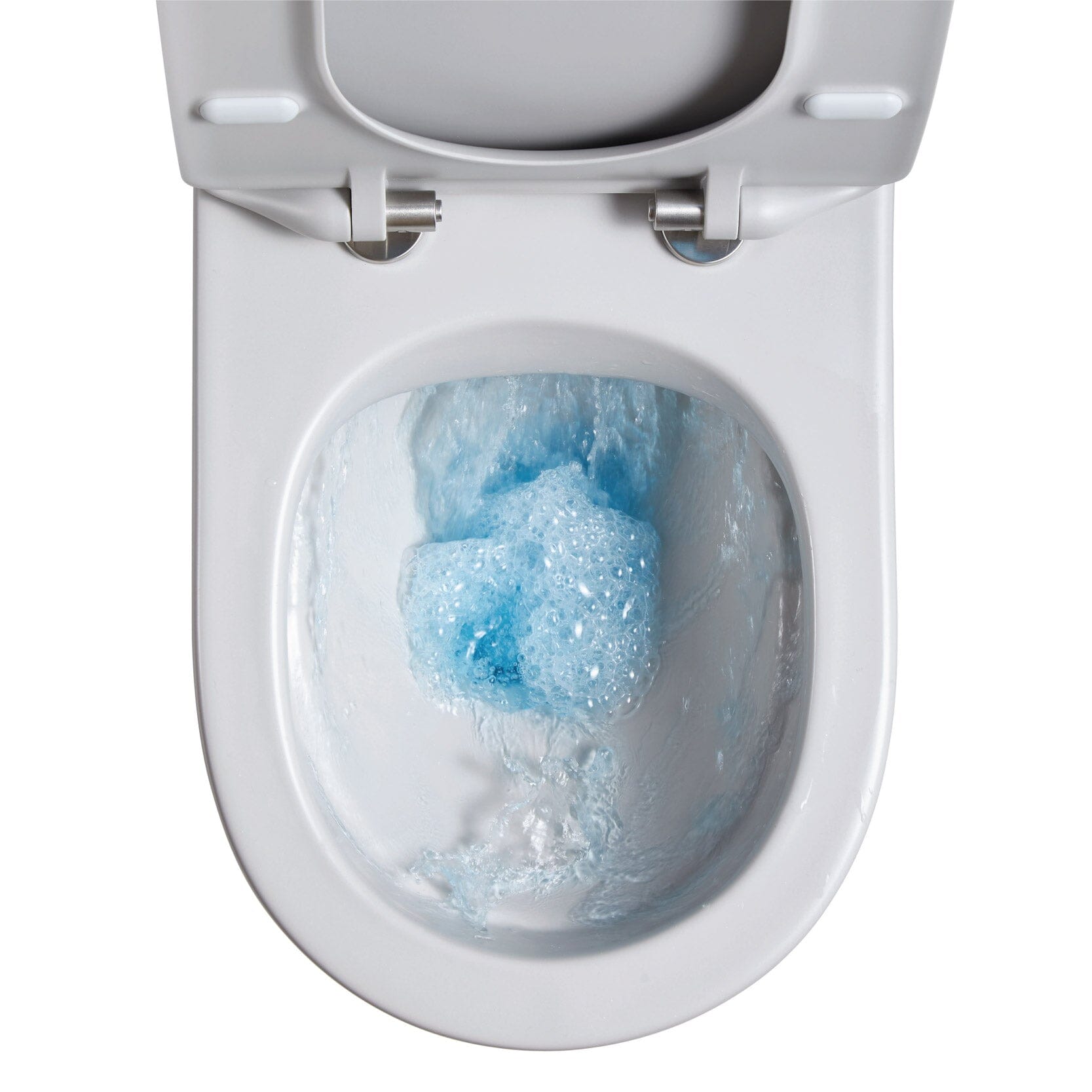 Luca65 Back to Wall Rimless Tornado Toilet Suite Toilets Arova