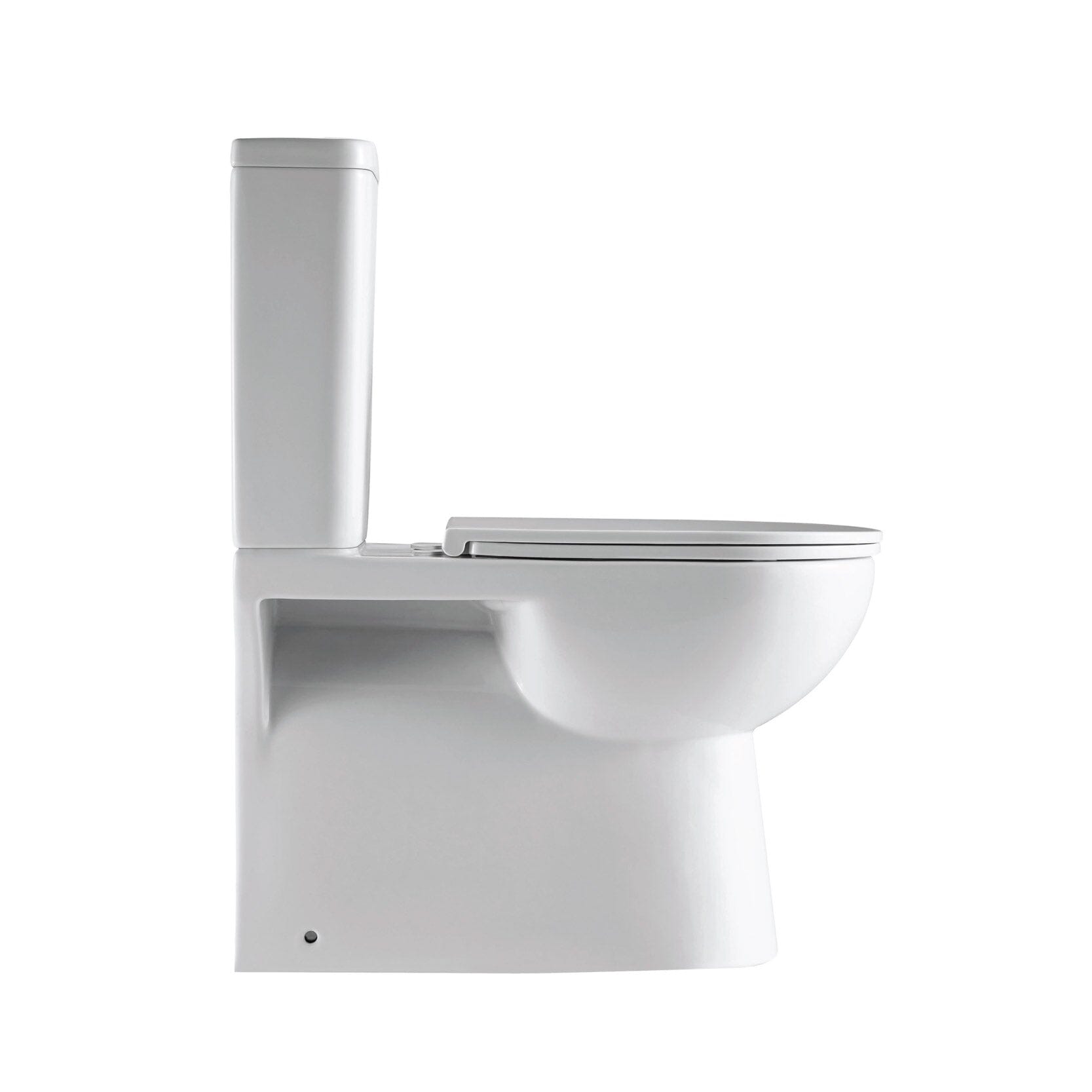 Luca65 Back to Wall Rimless Tornado Toilet Suite Toilets Arova