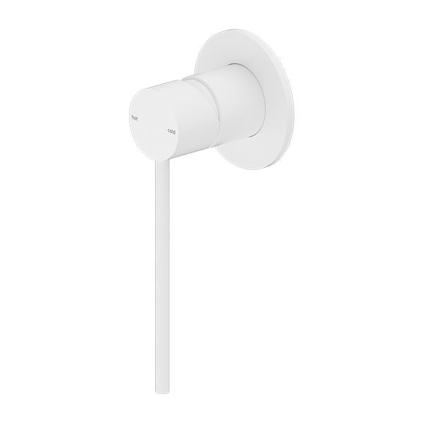 MECCA CARE Shower Mixer Matte White YSW2219-09X-MW Tapware Nero