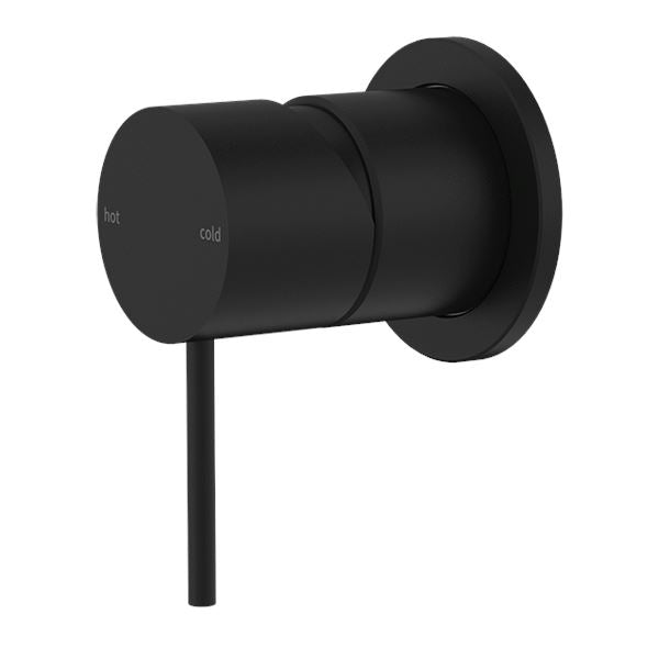 MECCA Shower Mixer Matte Black YSW2219-09-MB Tapware Nero 60mm