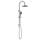 Mecca/Dolce Twin Shower with Opal Shower Gun Metal showers Nero