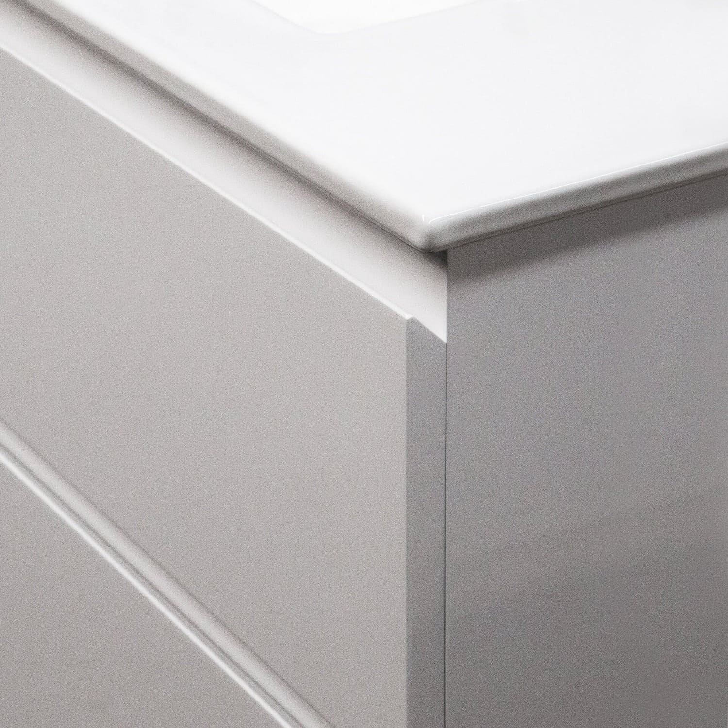 Mia 60cm Wall Hung Bathroom Vanity Vanities & Mirrors Arova