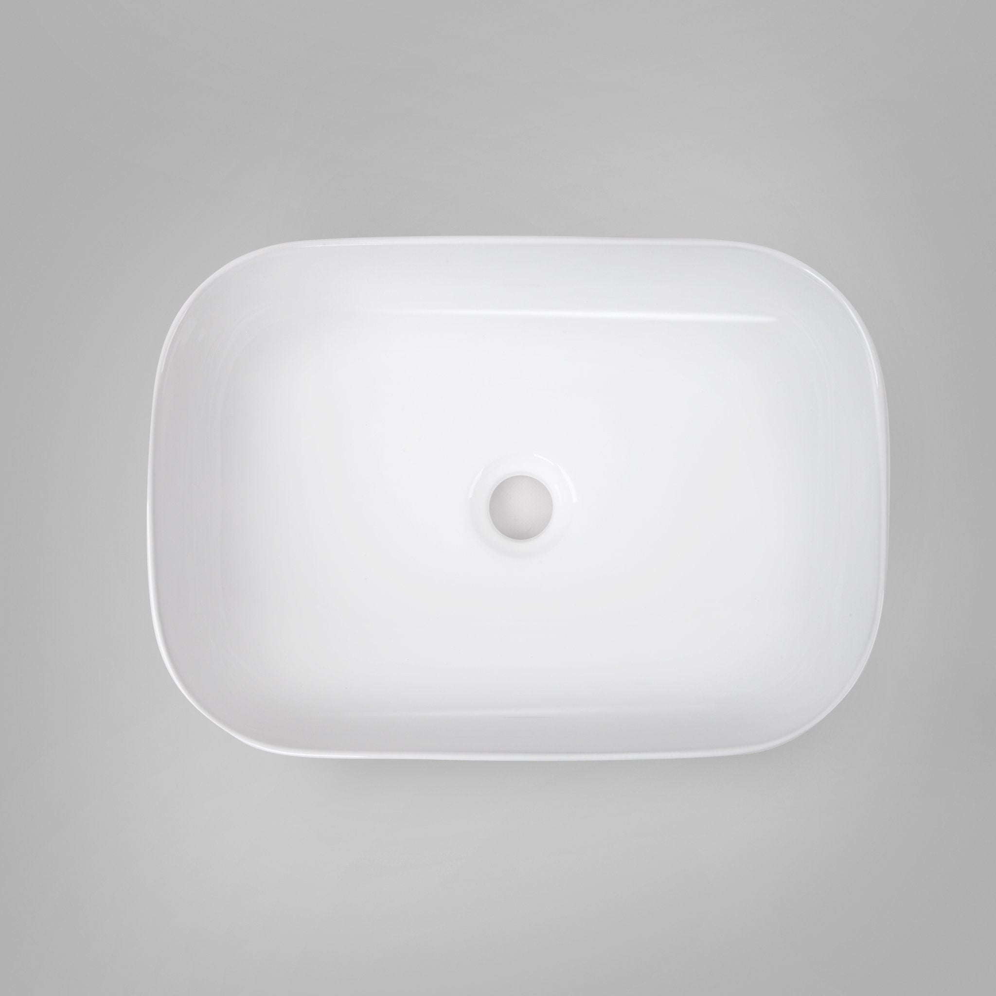 MICA 46 Above Counter Basin Gloss White Basins Arova