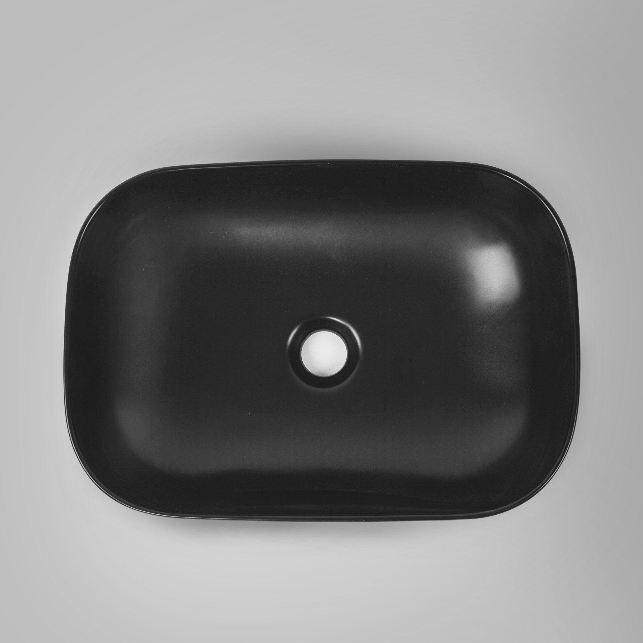 MICA 46 Above Counter Basin Matte Black Basins Arova Kitchens & Bathrooms