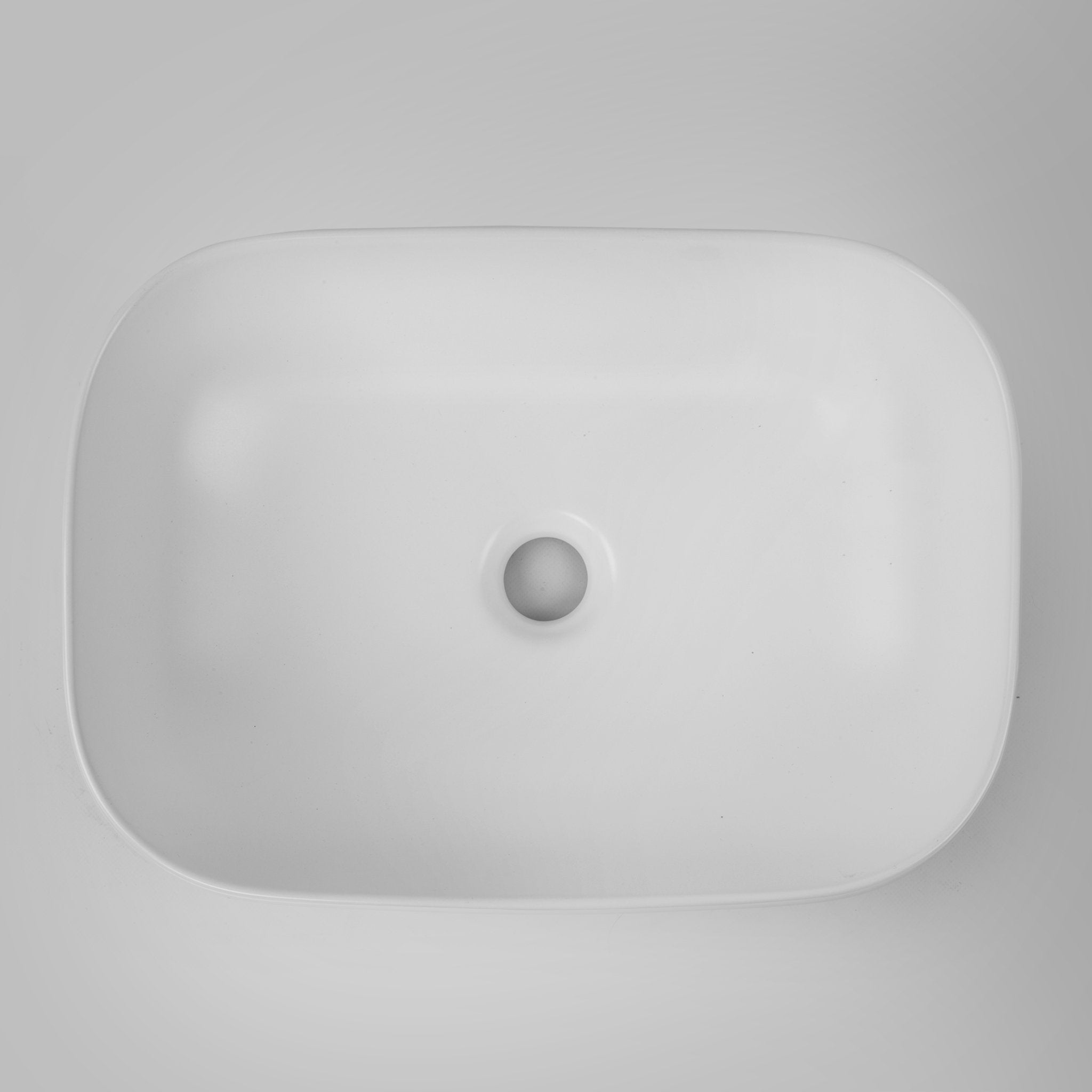 MICA 46 Above Counter Basin Matte White Basins Arova