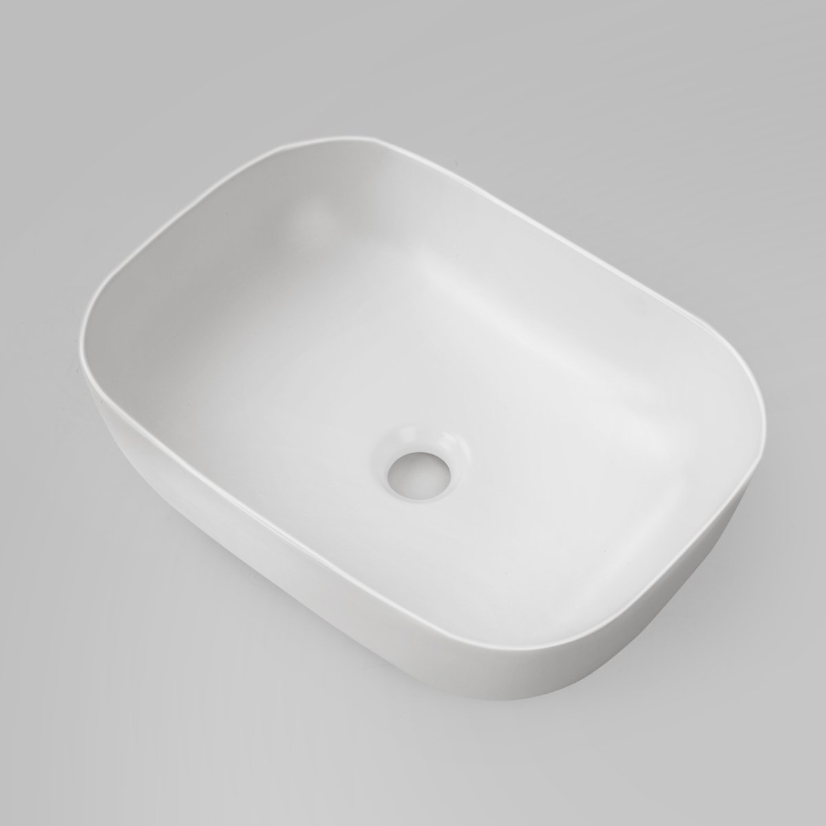 MICA 46 Above Counter Basin Matte White Basins Arova