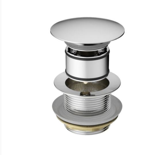 MICA Pop Up Bath Waste Chrome Baths Arova