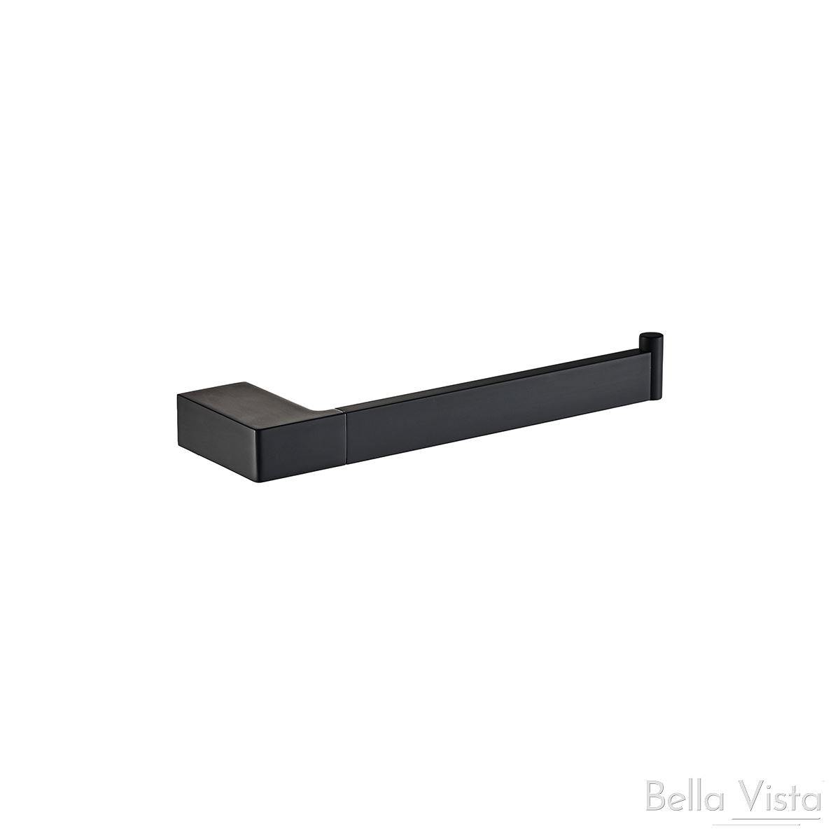 'Milos' - Hand Towel Holder Black- Pradus Accessories Bella Vista