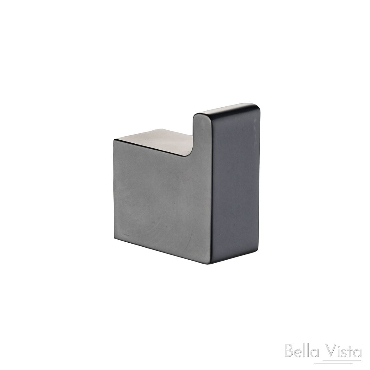 'Milos' - Robe hook - Pradus Accessories Bella Vista Gun Metal
