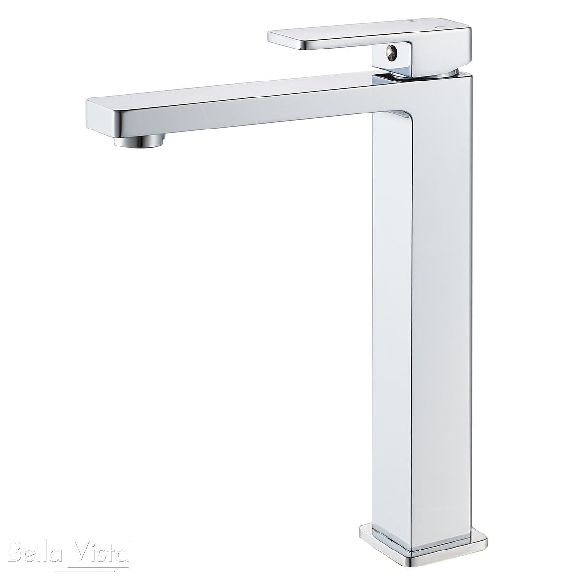 Milos Tall Basin Mixer Chrome Tapware Bella Vista