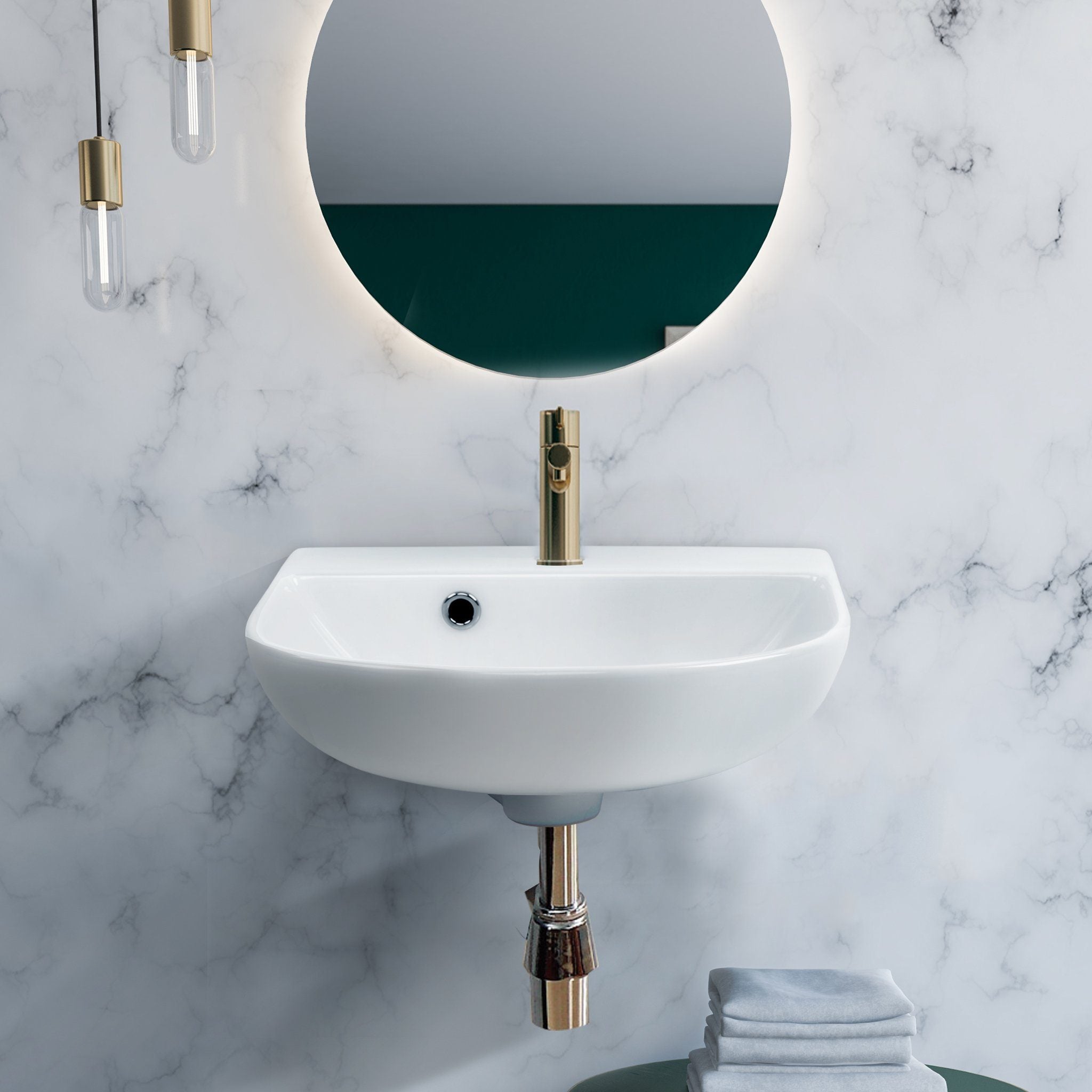 MINTY-II Wall Hung Basin Basins ECT