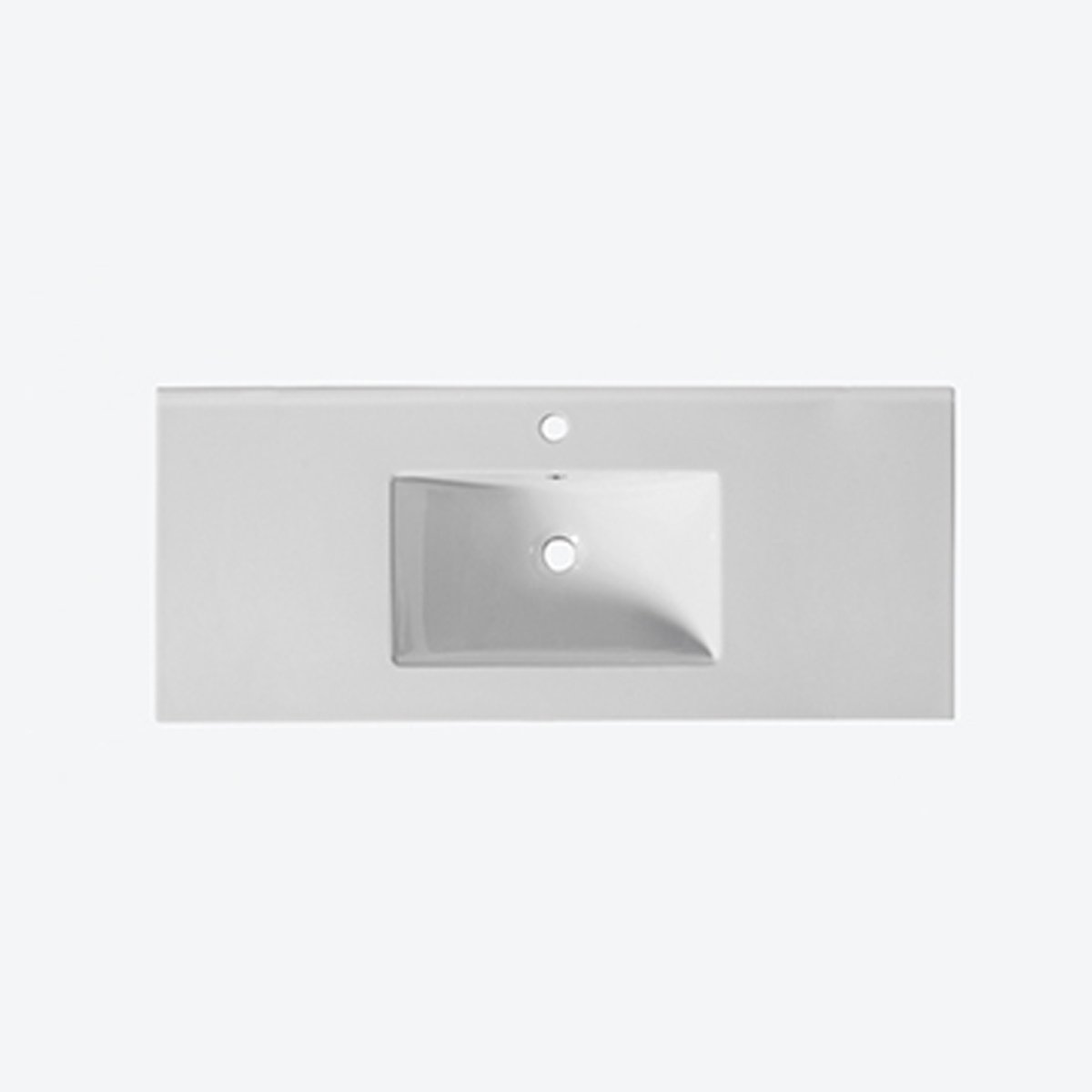 Mirage 120cm Ceramic Vanity Top Single Bowl Vanities & Mirrors Arova