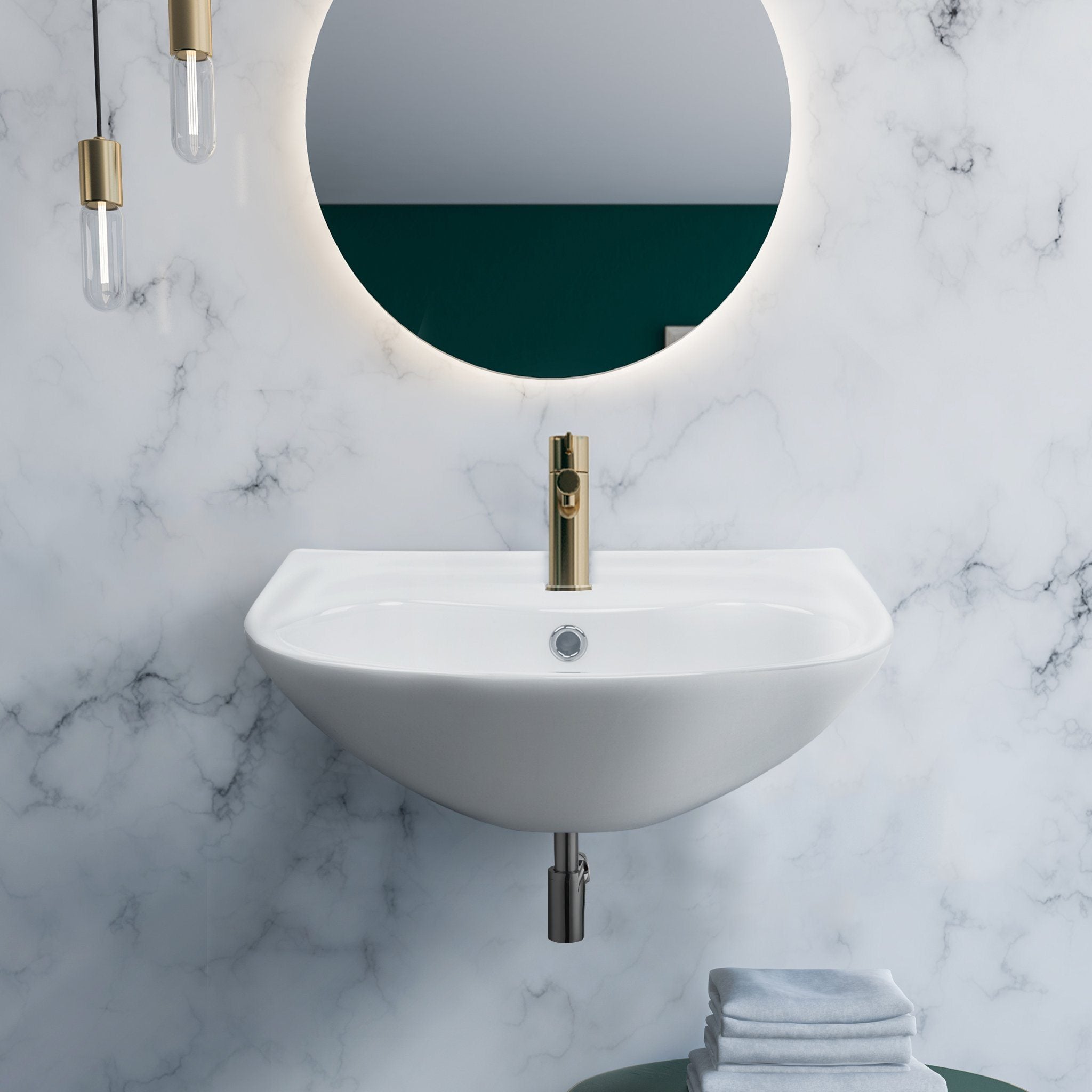 MOBI Wall Hung Basin Basins ECT