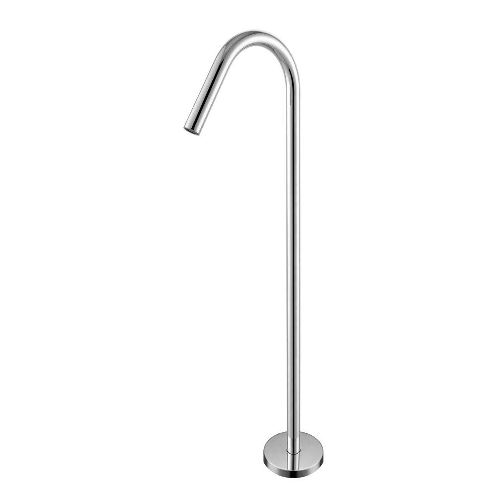 Nero BIANCA Floor Standing Bath Spout Only Chrome YSW2219-03A-CH Tapware Nero