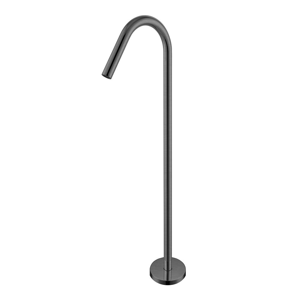 Nero BIANCA Floor Standing Bath Spout Only GRAPHITE YSW2219-03A-GR Tapware Nero