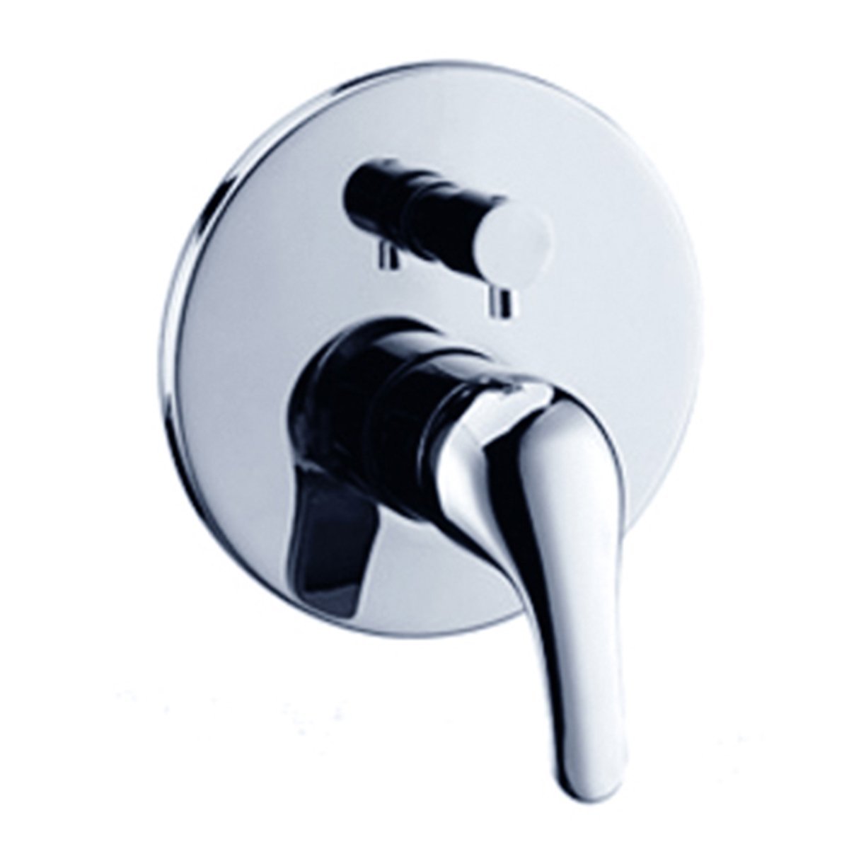 Nero Classic Shower Mixer with Divertor Tapware Nero