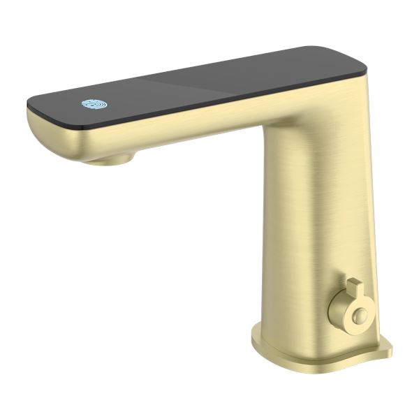 Nero Claudia Sensor Mixer Brushed Gold YSW222101 Tapware Nero
