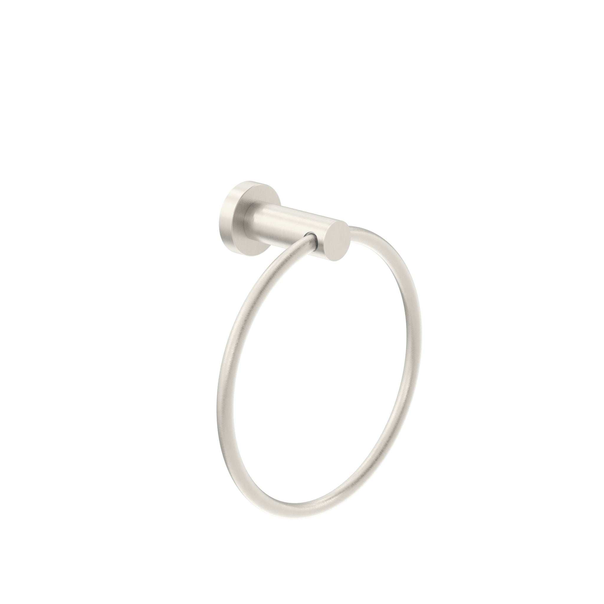 Nero Dolce Hand Towel Ring Brushed Nickel 2080-BN Accessories Nero