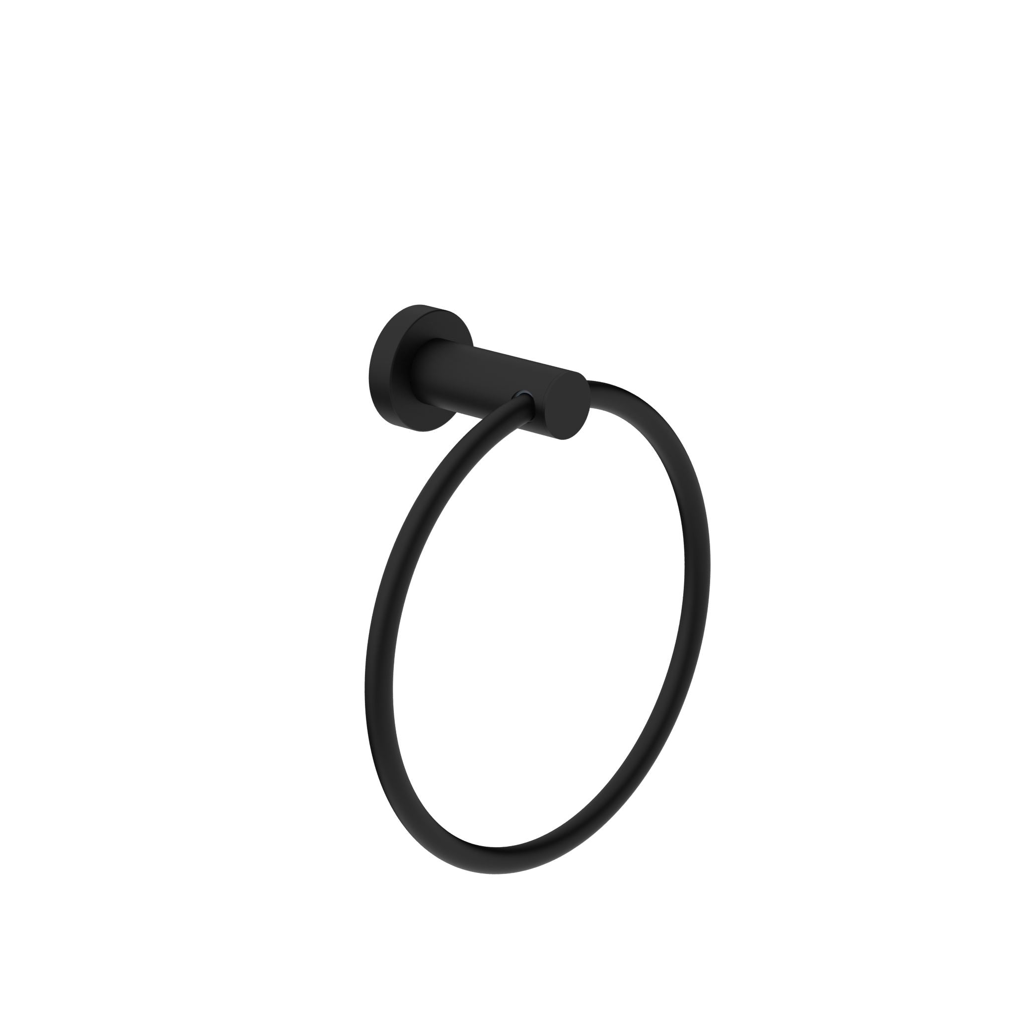 Nero Dolce Hand Towel Ring Matte Black 2080-MB Accessories Nero