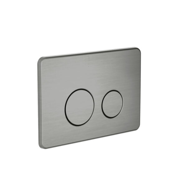 Nero in Wall Toilet Push Plate Toilets Nero Graphite