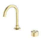 Nero KARA Progressive Basin Set Brushed Gold Tapware Nero