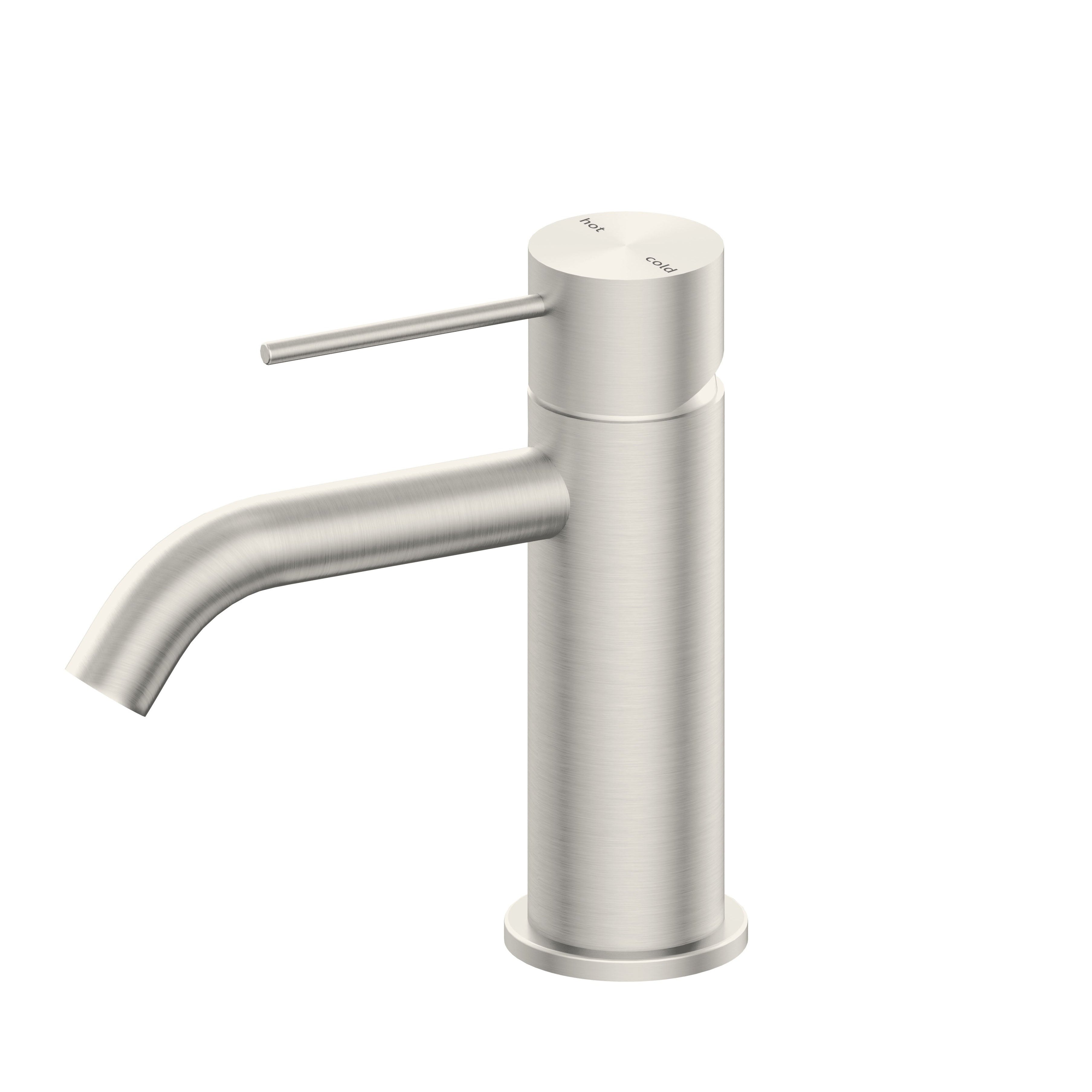 Nero MECCA Basin Mixer BRUSHED NICKEL YSW2219-01-BN Tapware Nero
