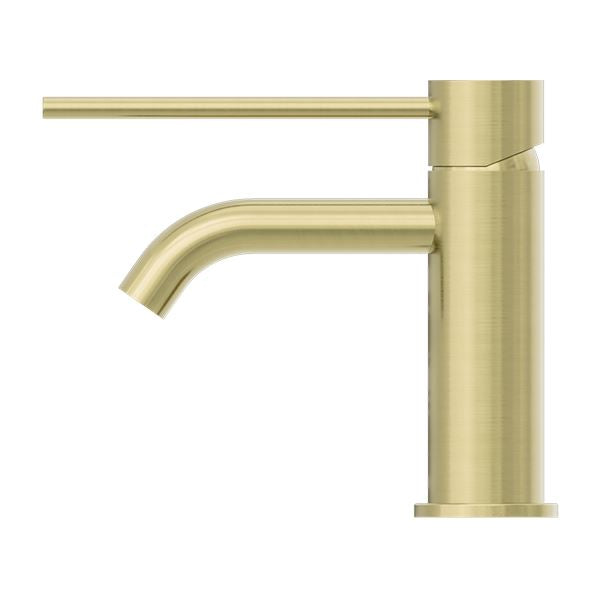 Nero MECCA CARE Basin Mixer Brushed Gold YSW2219-01D-BG Tapware Nero