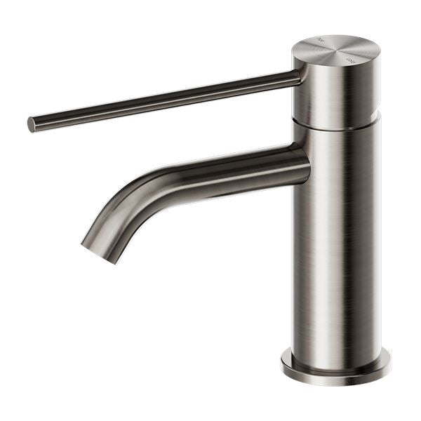 Nero MECCA CARE Basin Mixer Brushed Nickel YSW2219-01D-BN Tapware Nero