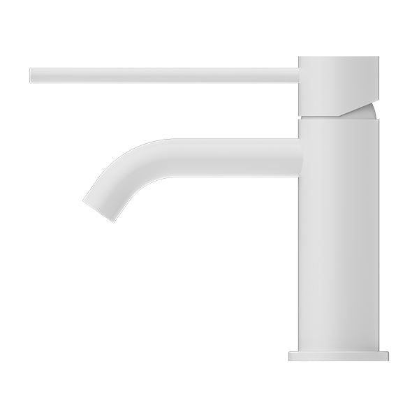 Nero MECCA CARE Basin Mixer Matte White YSW2219-01D-MW Tapware Nero