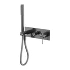 Nero MECCA Shower Mixer Divertor System Gun Metal Tapware Nero