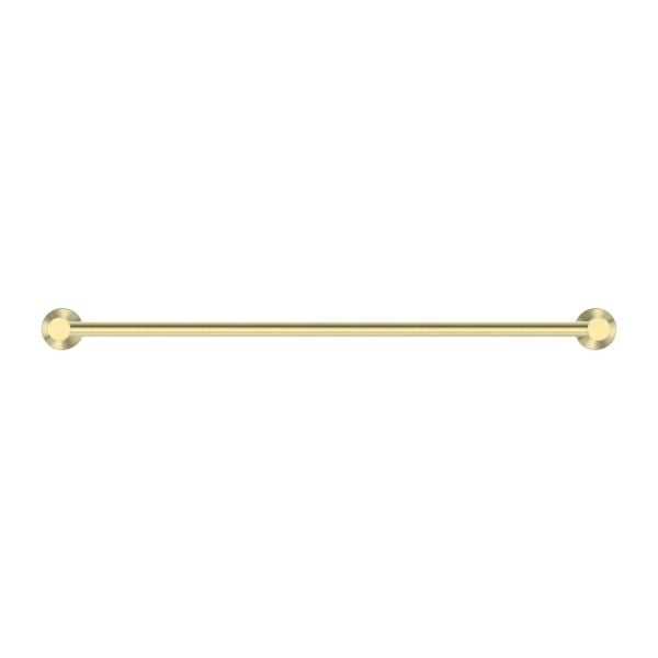 Nero MECCA Single Towel Rail 600MM BRUSHED GOLD 1924-BG Accessories Nero
