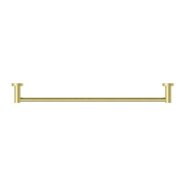 Nero MECCA Single Towel Rail 600MM BRUSHED GOLD 1924-BG Accessories Nero