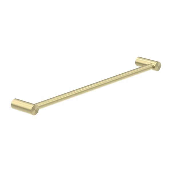 Nero MECCA Single Towel Rail 600MM Brushed Gold 2324-BG Accessories Nero
