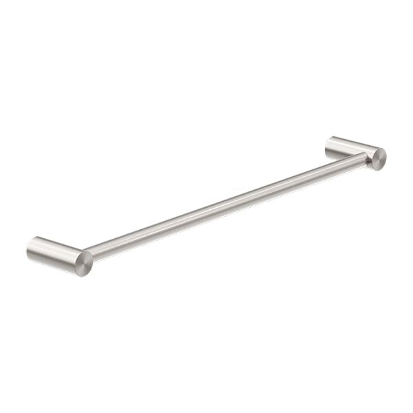 Nero MECCA Single Towel Rail 600MM Brushed Nickel 2324-BN Accessories Nero