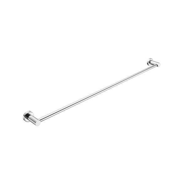 Nero MECCA Single Towel Rail 800MM Chrome 1930-CH Accessories Nero
