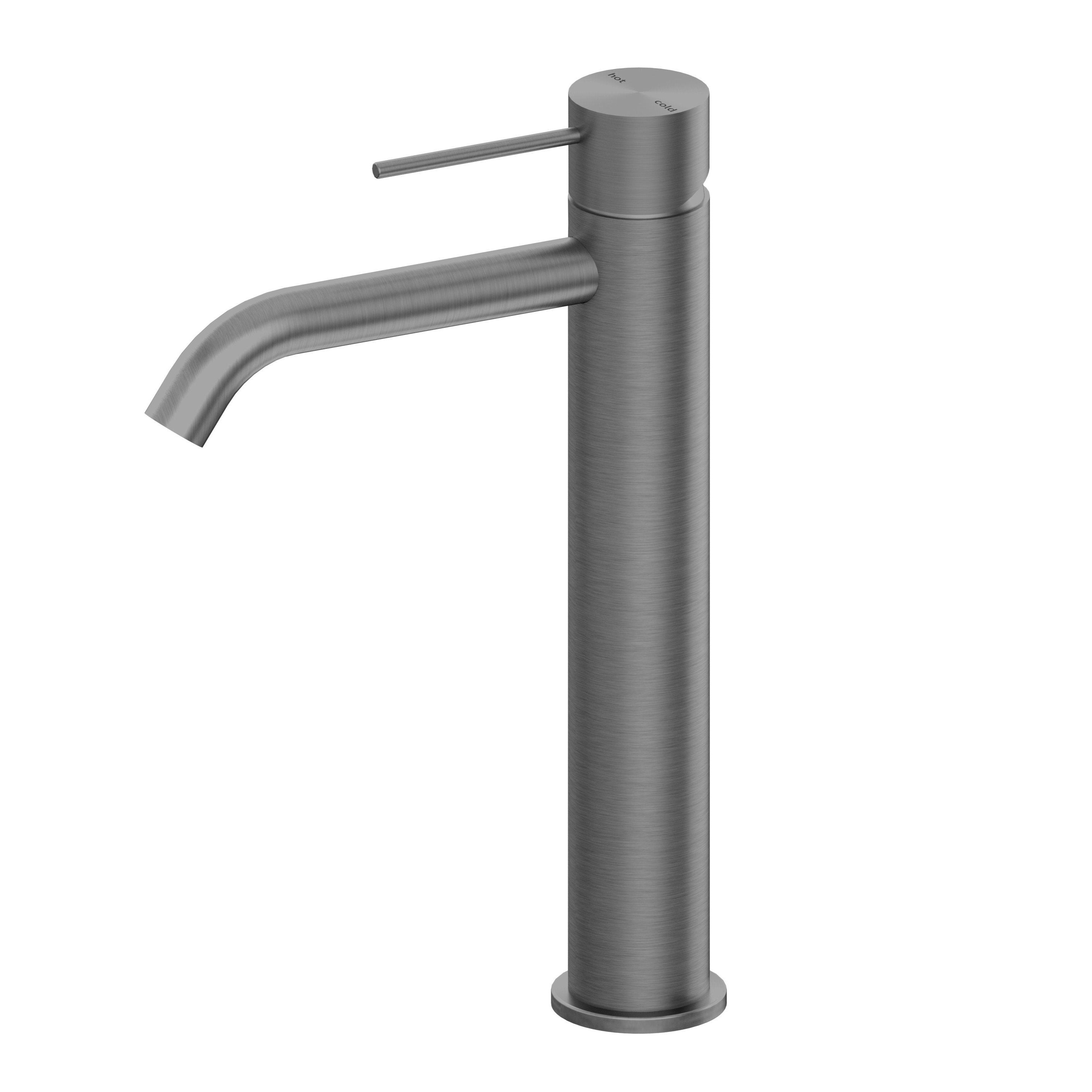 Nero MECCA Tall Basin Mixer GUN META YSW2219-01A-GM Tapware Nero